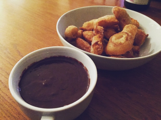 Salted Chocolate, Chilli and Lime Churros